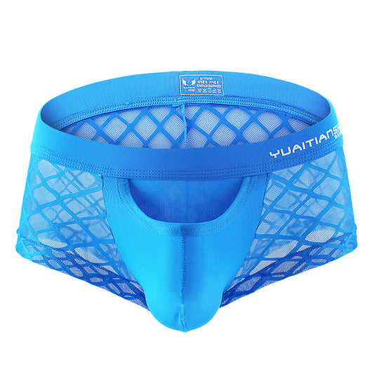 Calzoncillos de Malla de Nailon para Hombre - Talla Grande, Transpirable y Sexy - Image 7