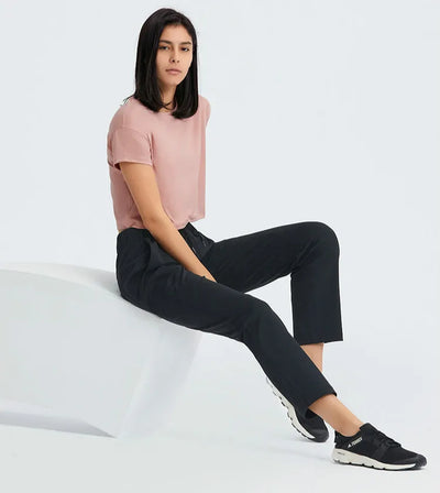 Top Deportivo Mujer Primavera Cuello Redondo Manga Corta Transpirable - Image 37