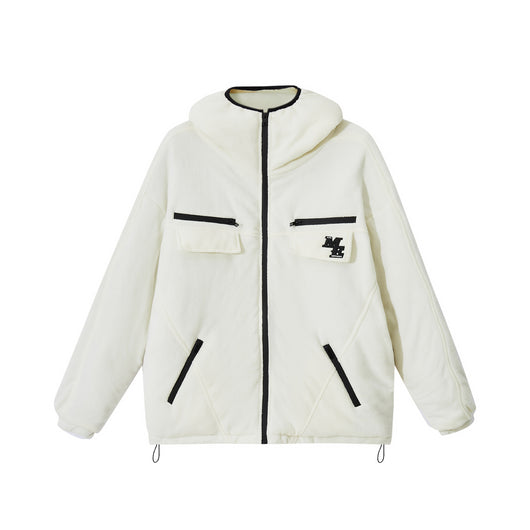 Chaqueta Acolchada con Cordones Tricolor - Estilo Urbano - Image 2