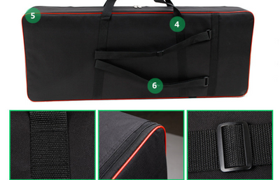 Funda Dual para Teclado de 61 Teclas - Portátil y Versátil - Image 8