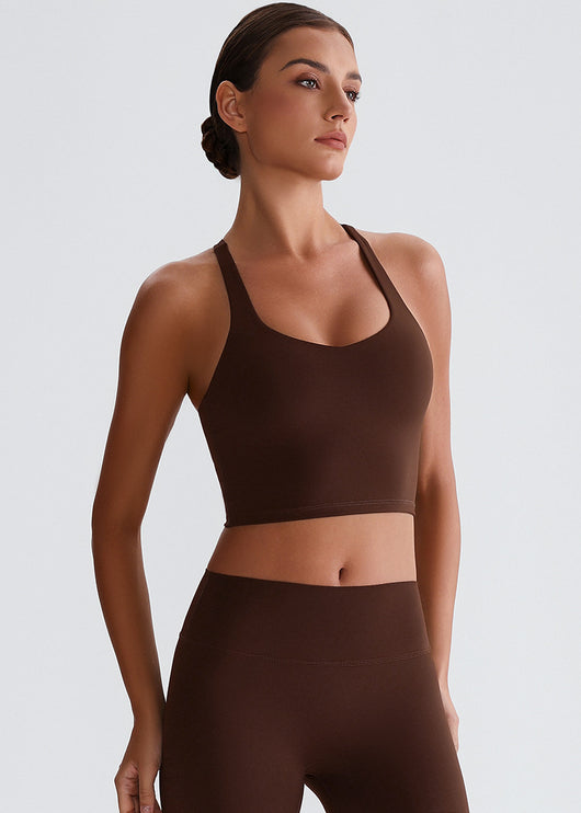 Sujetador Deportivo Cross Back para Yoga y Running - Image 28