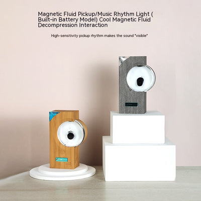 Altavoz Ferrofluido Magnético Reactivo al Ritmo Musical - Image 2