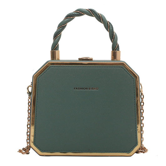 Bolso de Diseño Exclusivo con Asa al Hombro - Cartera Cuadrada de Moda - Image 17