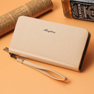 Cartera Larga para Hombre con Múltiples Compartimentos - Clutch de Gran Capacidad - Image 6