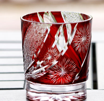 Vaso de Cristal Asterismo Estilo Edo Japonés - Image 22