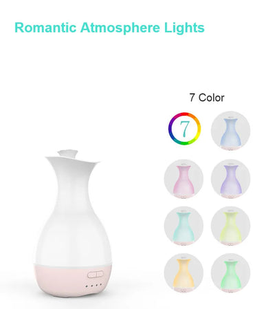 Difusor Ultrasónico con Aromaterapia y Luz LED Multicolor 200ML - Image 8