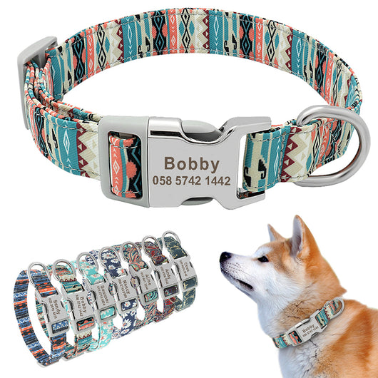 Collar Identificador para Perros Grandes con Placa Personalizable - Image 23