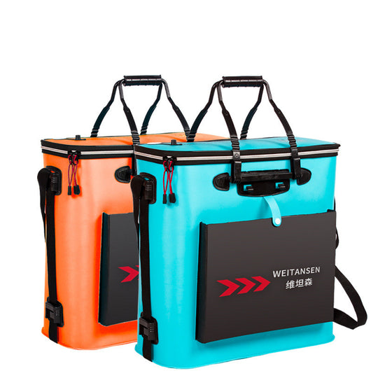 Cubo Plegable para Pesca con Aireador - Balde Portátil para Peces Vivos - Image 9