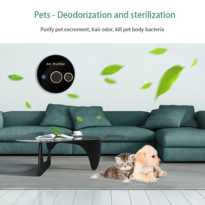 Purificador de Aire Solar Portátil con Esterilización y Eliminación de Formaldehído - Image 2