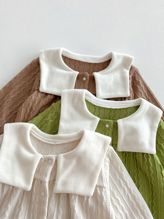 Pijama Enterizo Bebé Osito Adorable con Cierre Twist - Image 14