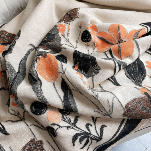 Manta Térmica de Cachemira con Diseño Floral Jaquard para Aire Acondicionado - Image 17