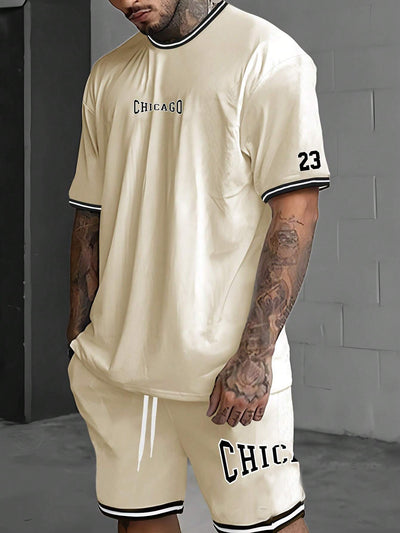Conjunto de Playeras de Manga Corta para Hombre - Moda Verano Trendy - Image 24