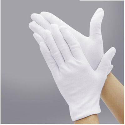 Guantes Blancos de Protección Laboral en Algodón - Image 9
