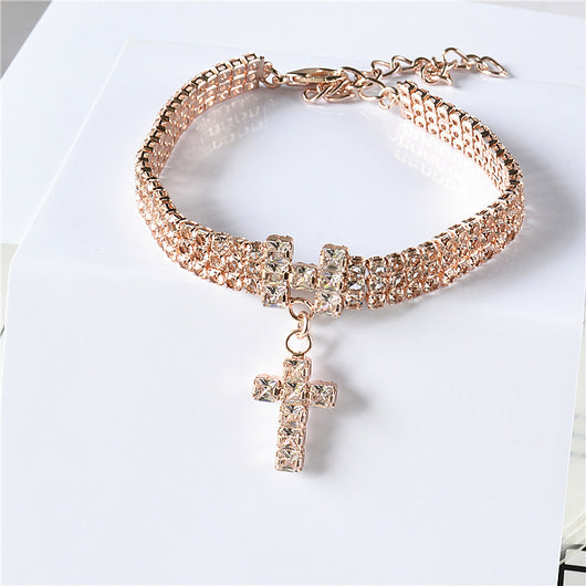 Collar para Mascotas con Circonita y Drenaje Triple - Joyería Elegante para Perros y Gatos