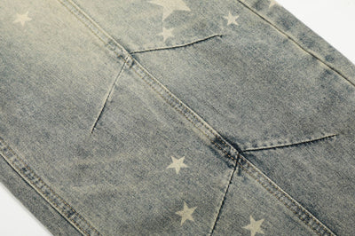 Pantalones Vaqueros de Algodón Desgastado con Estilo Vintage - Image 19