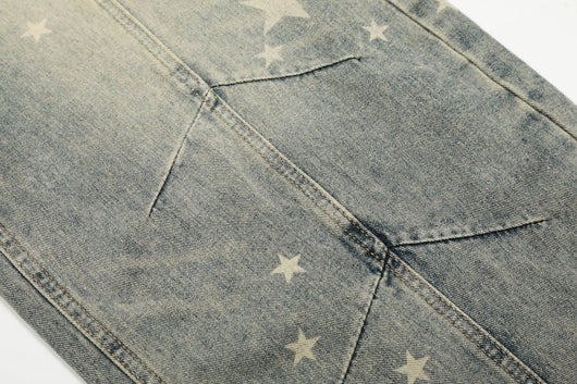 Pantalones Vaqueros de Algodón Desgastado con Estilo Vintage - Image 19