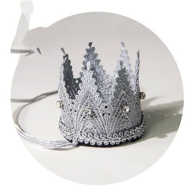 Diadema Corona para Bebé - Accesorio Elegante para el Primer Año - Image 5