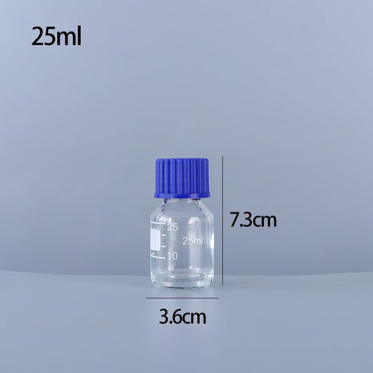 Botellas de Reactivo de Vidrio Oscuro con Tapa - 250ml, 500ml y 1000ml - Image 10