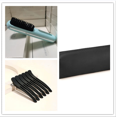 Plancha Alisadora 2 en 1 con Cepillo Alisador Inalámbrico de Calentamiento Rápido USB - Image 17