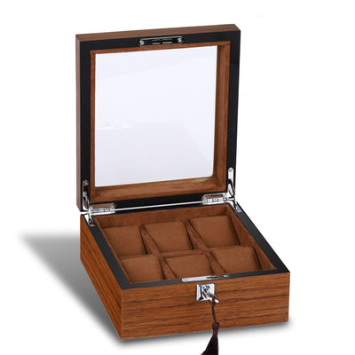 Caja Organizadora de Relojes con Acabado Madera Mate - Image 12