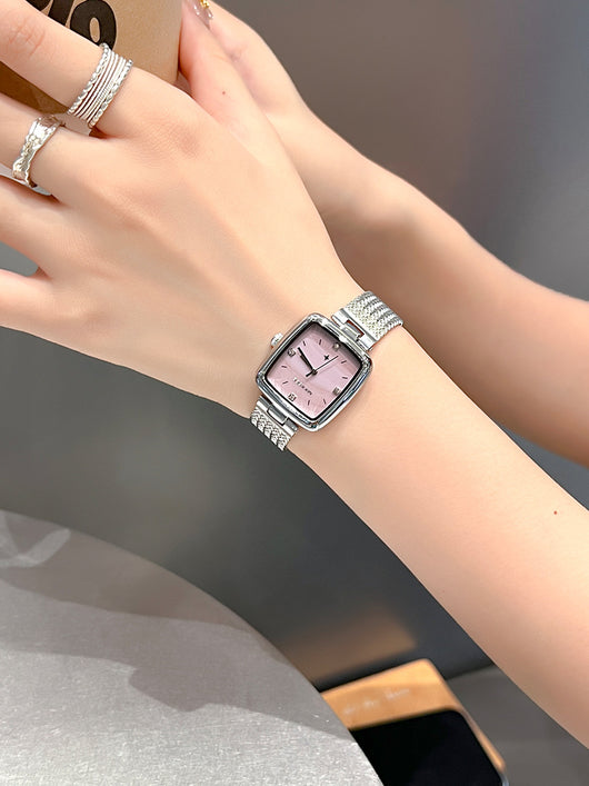 Reloj Cuadrado Retro Vintage para Mujer con Diseño Estrellado - Image 13
