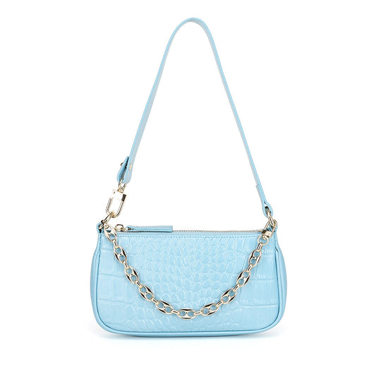 Bolso de Cuero Crudo para Hombro Único - Estilo Minimalista - Image 4