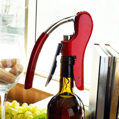 Abridor de Vino Profesional de Aleación de Zinc con Palanca Conejo y Cortafoil Integrado - Image 11