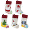 Calcetines Navideños Infantiles con Adornos para Árbol de Navidad