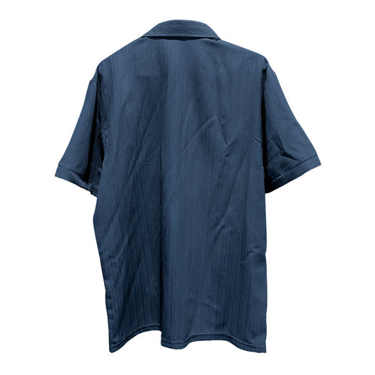 Camisa Polo Manga Corta Lisa Suelta para Hombre - Casual y Cómoda - Image 17
