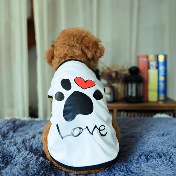 Playera Estampada con Amor para Perros