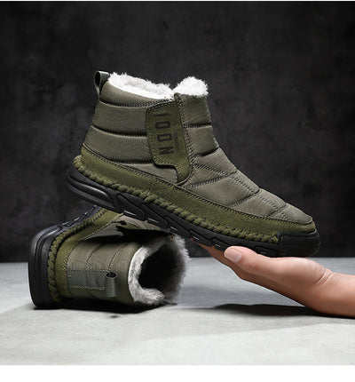 Botas de Invierno Impermeables Antideslizantes para Hombre Talla Grande - Image 13
