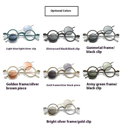Clip Adaptador de Gafas de Marco Circular Perfecto - Image 30