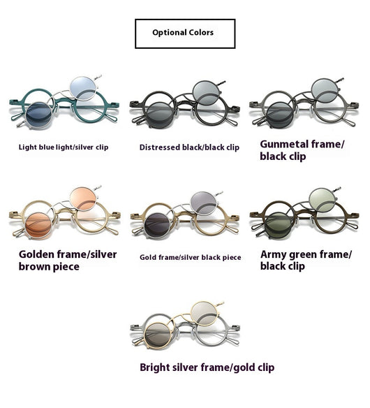 Clip Adaptador de Gafas de Marco Circular Perfecto - Image 30