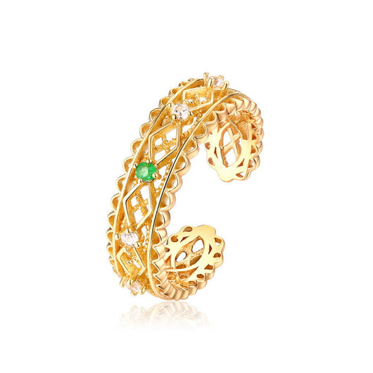 Anillo Hueco Retro Personalizado para Dedo Índice - Image 3