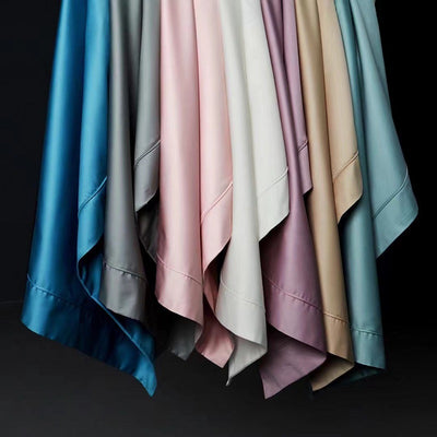 Juego de Cama Lujo 140 Hilos Algodón Puro Satén Premium