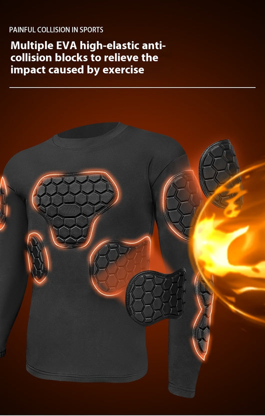 Armadura de Protección para Portero - Camiseta Deportiva de Manga Larga - Image 12