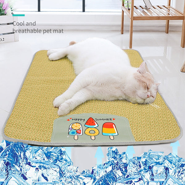 Colchoneta Refrescante para Mascotas - Cama Fresca Tengzhu para Perros y Gatos