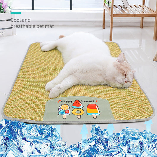 Colchoneta Refrescante para Mascotas - Cama Fresca Tengzhu para Perros y Gatos