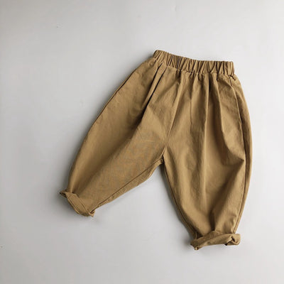 Pantalones de Algodón Tejido Corte Zanahoria - Image 7