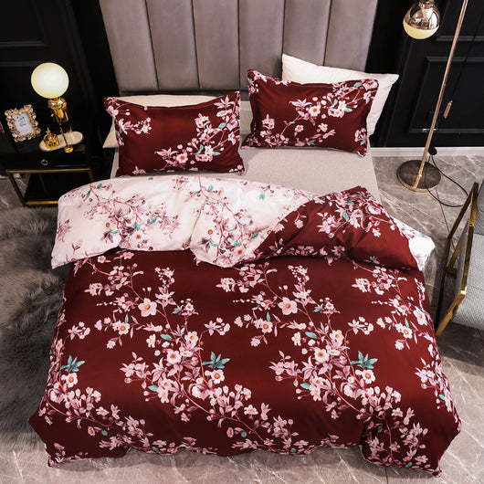 Juego de Cama de Tres Piezas con Funda Nórdica Lisa - Image 14