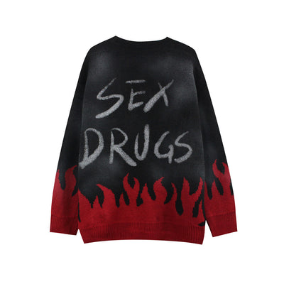 Suéter Holgado Cuello Redondo - Pullover de Moda - Image 3