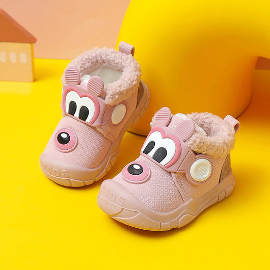 Zapatos de Algodón Cálidos para Niños Pequeños - Invierno Confortable