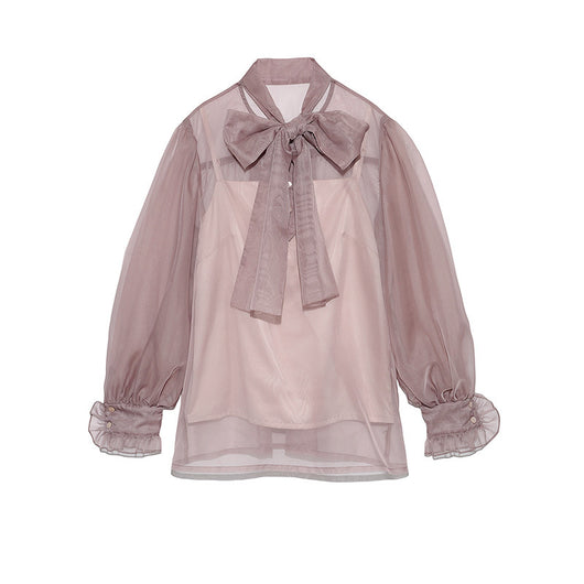 Moño Transparente de Tul Elegante - Accesorio Chiffon Sofisticado - Image 22