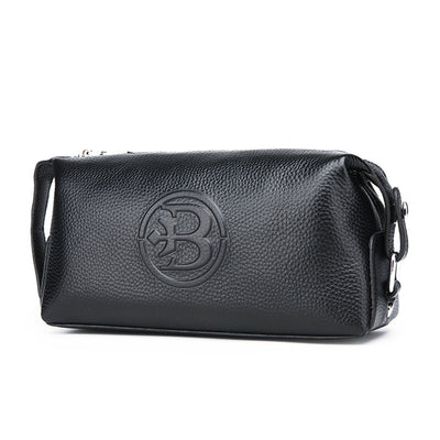 Bolsa de Cuero Genuino Impermeable para Hombre - Image 3