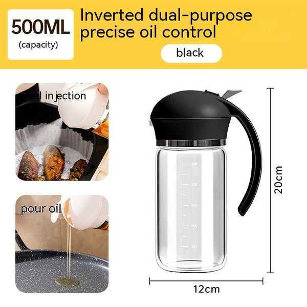 Dispensador de Aceite Dual 2 en 1 - Spray y Vertido - Image 6