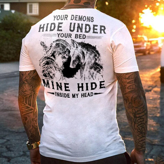 Playera Hip Hop Urbana con Estampado 3D Digital para Hombre - Image 17
