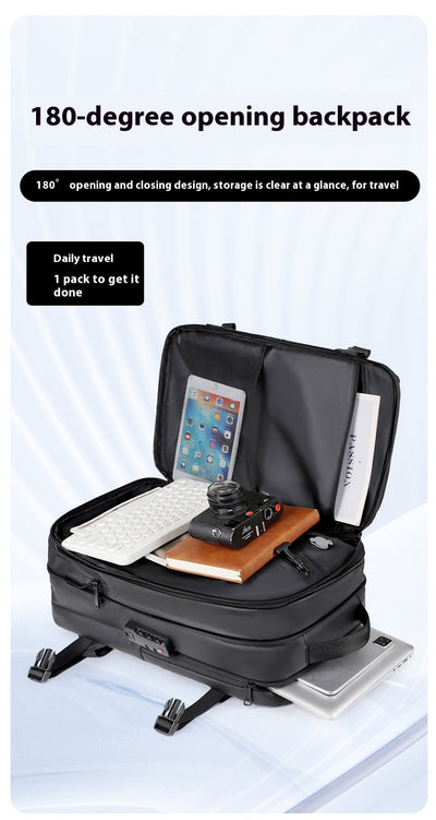 Mochila Ejecutiva de Compresión Inteligente Premium - Image 27