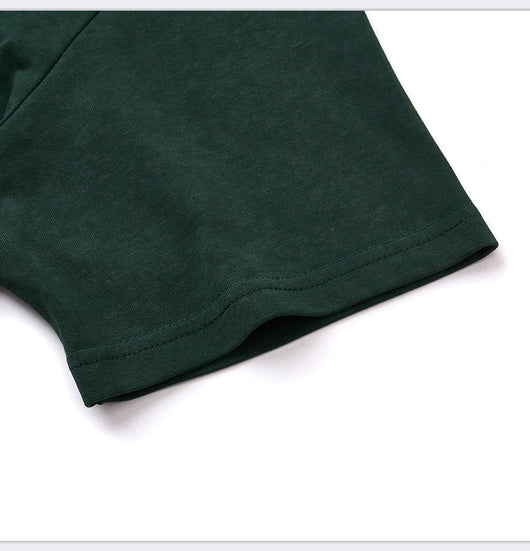Camiseta Retro Holgada con Bordado a Máquina - Estilo Vintage Lavado para Hombre - Image 26