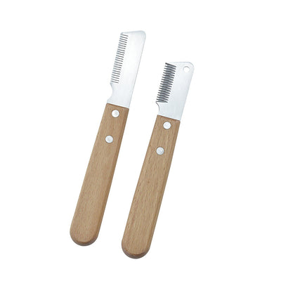 Kit Profesional de Aseo para Perros: Peine Deslanador y Máquina Cortapelo para Terrier - Image 3