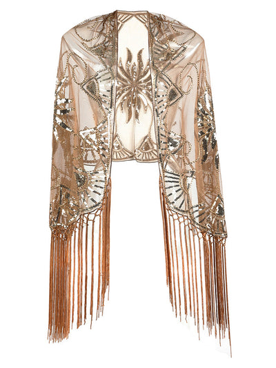 Vestido Mesh Transparente Estilo Gatsby para Fiestas Temáticas - Image 5
